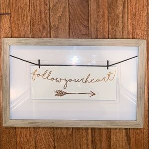 Follow your heart sign